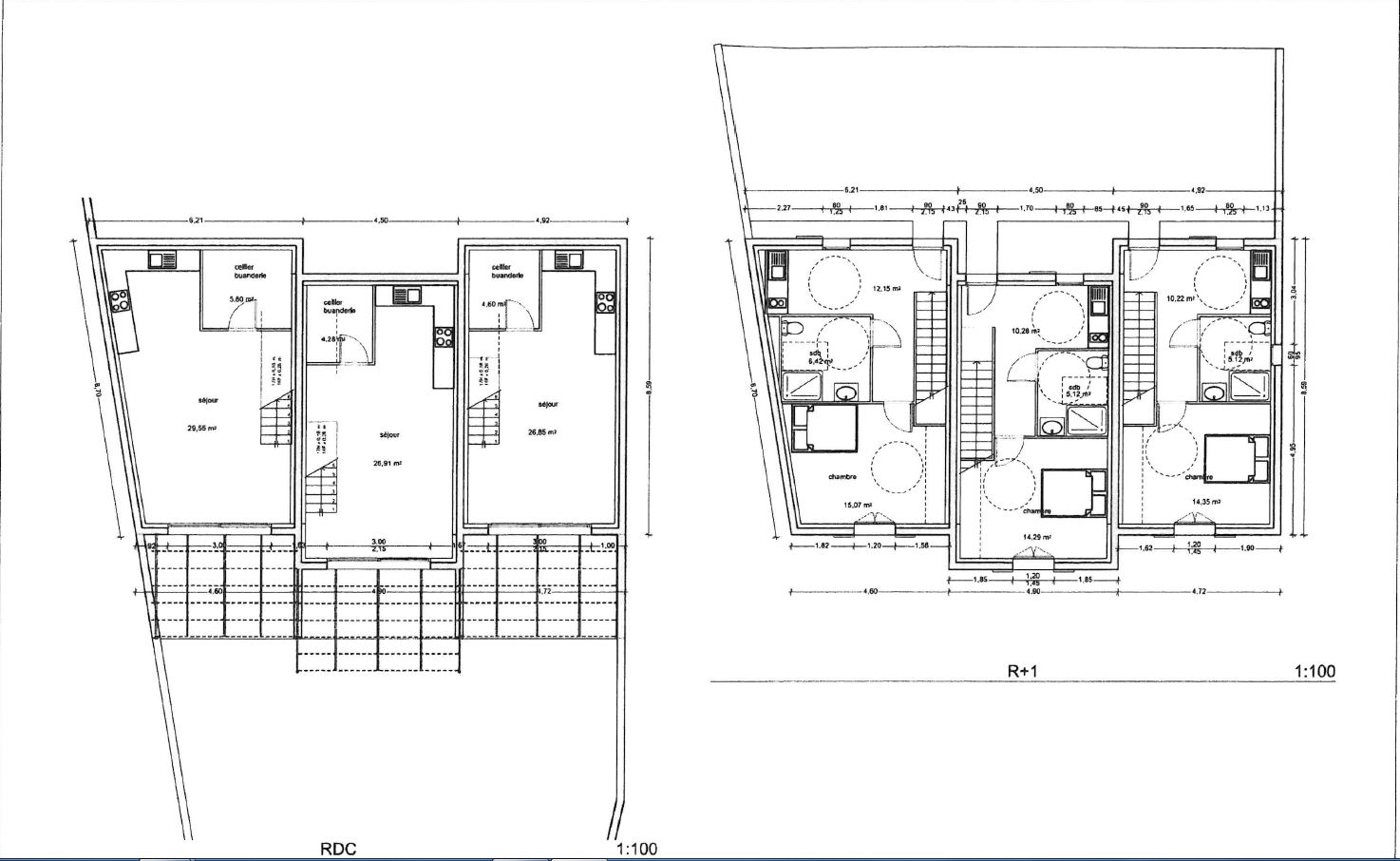 A CADENET  Maison T2 EN DUPLEX 69 m² sur 124 m² de terrain